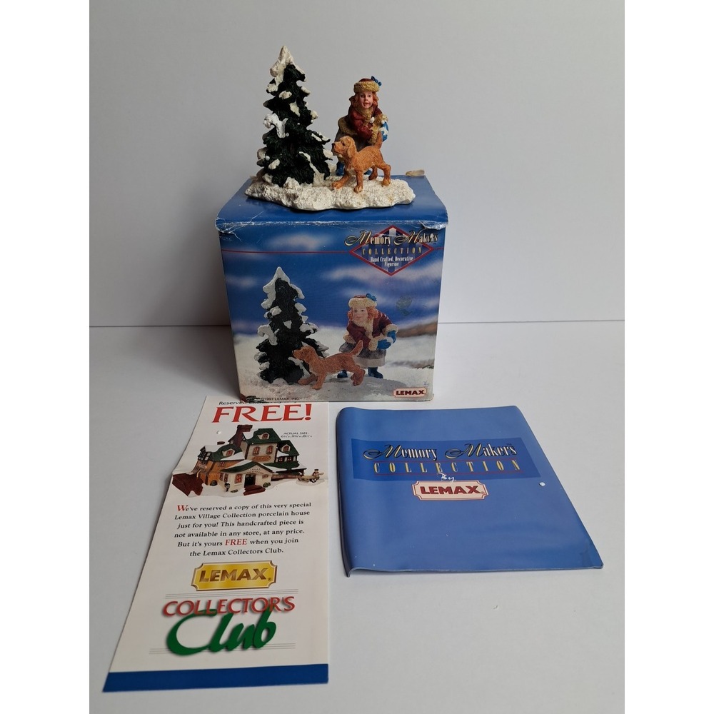 Vintage Lemax 1997 Memory Makers Collection "Into The Fray" Figure 77001